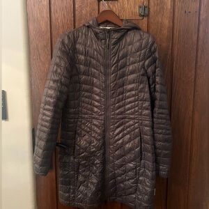 Versatile hooded parka water repellent